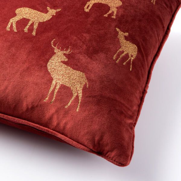 sierkussen-45x45cm-limited-edition-deer-biking-red-detail