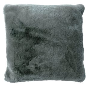 Zaya sierkussen 45x45 cm in de kleur Charcoal, stijlvol en comfortabel, perfect voor een modern interieur